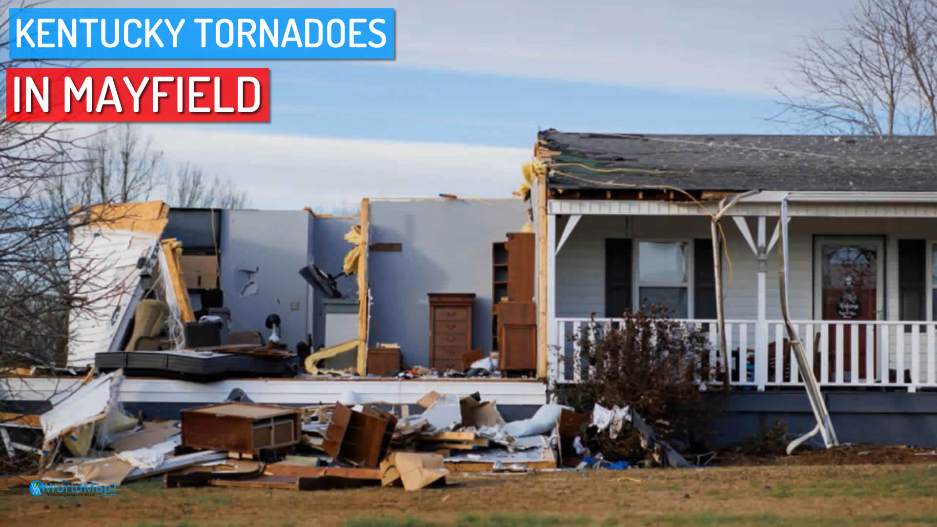 Tornado Damage in Mayfield